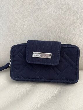 Vera Bradley Quilted Wristlet Wallet - Black